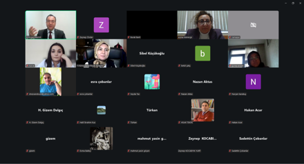 Yurt Dışında Lisansüstü Eğitim Fırsatları Toplantısı Online Olarak Gerçekleştirdi